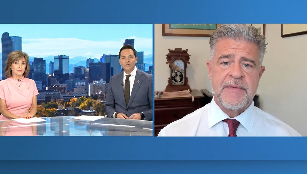 Christopher R. Decker providing legal analysis on 9NEWS about the ONEflight International lawsuits